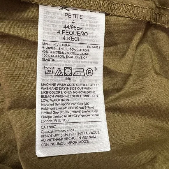 🆕NWT Banana Republic Petite Poplin Tiered Maxi Dress - Picture 9 of 10